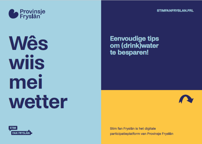 Voorblad Wês wiis mei wetter. Eenvoudige tips om (drink)water te besparen!.png
